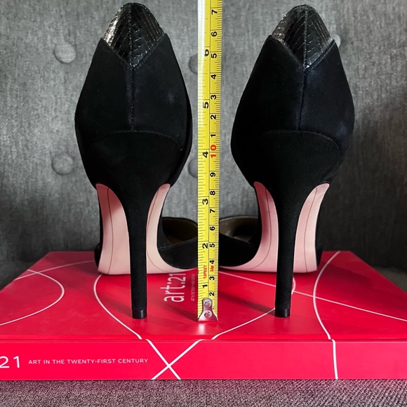 SAM EDELMAN Telsa D'Orsay Suede Pumps, 10.5 - Picture 9 of 10